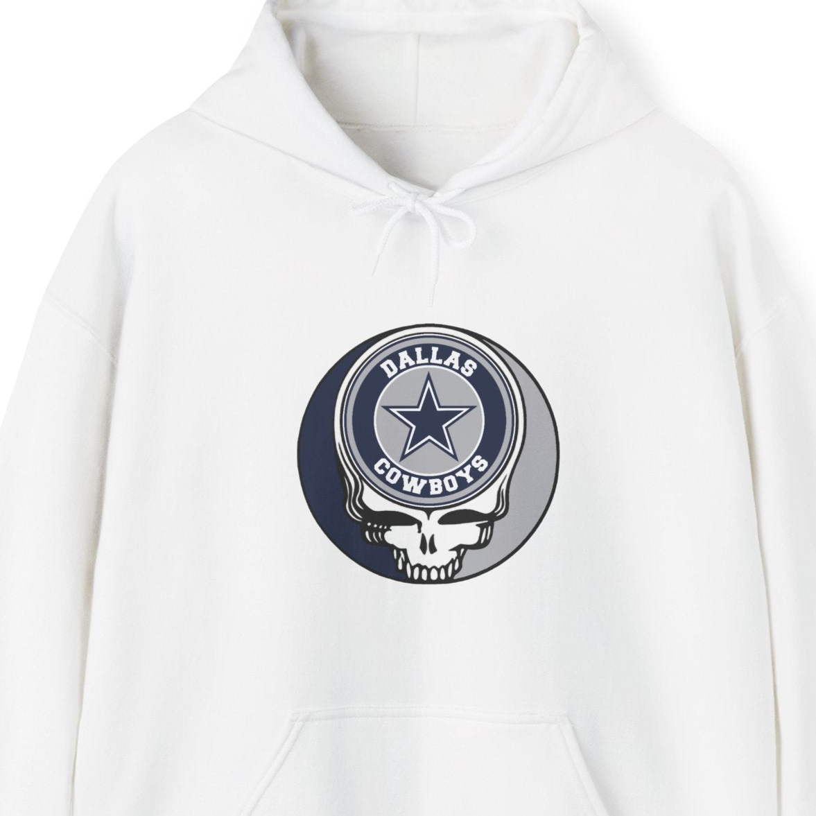 Dallas Football Grateful Dead Hoodie - NFL Fan Apparel