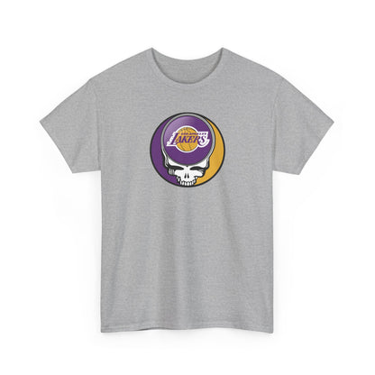 Los Angeles Lakers Grateful Dead Steal Your Face T-Shirt - NBA