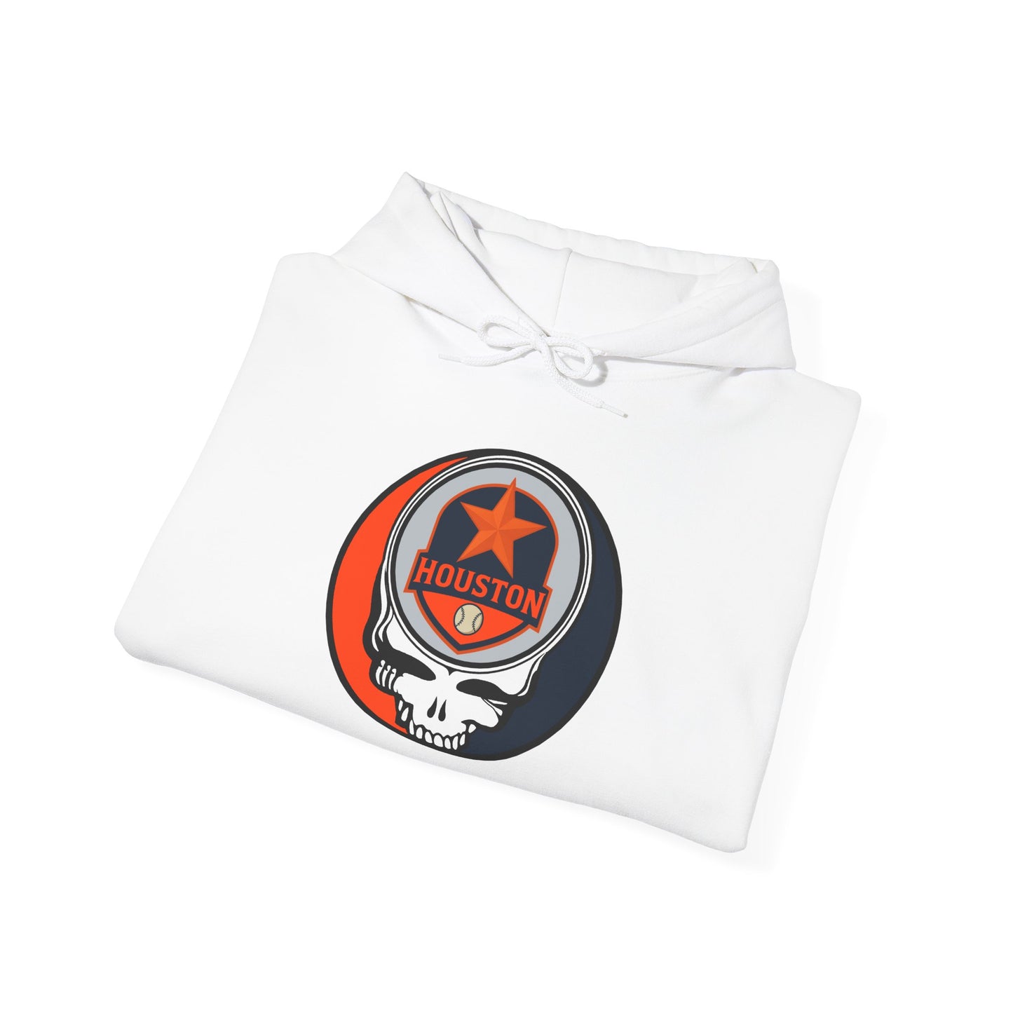 Houston Astros Grateful Dead Unisex Heavy Blend Hoodie - Hooded Sweatshirt
