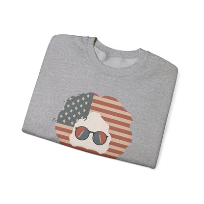 Stars & Stripes Jerry | Life is dead. Crewneck Sweatshirt