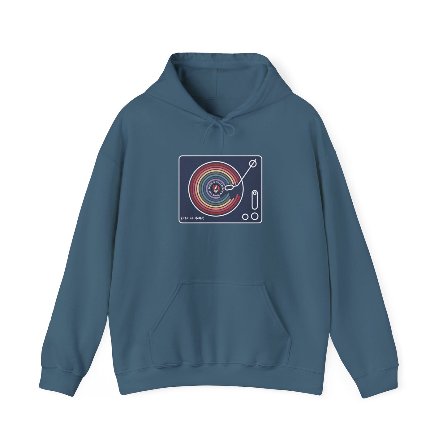 Life is dead. 'Music Is What Colors Sound Like' Grateful Dead Unisex Hoodie