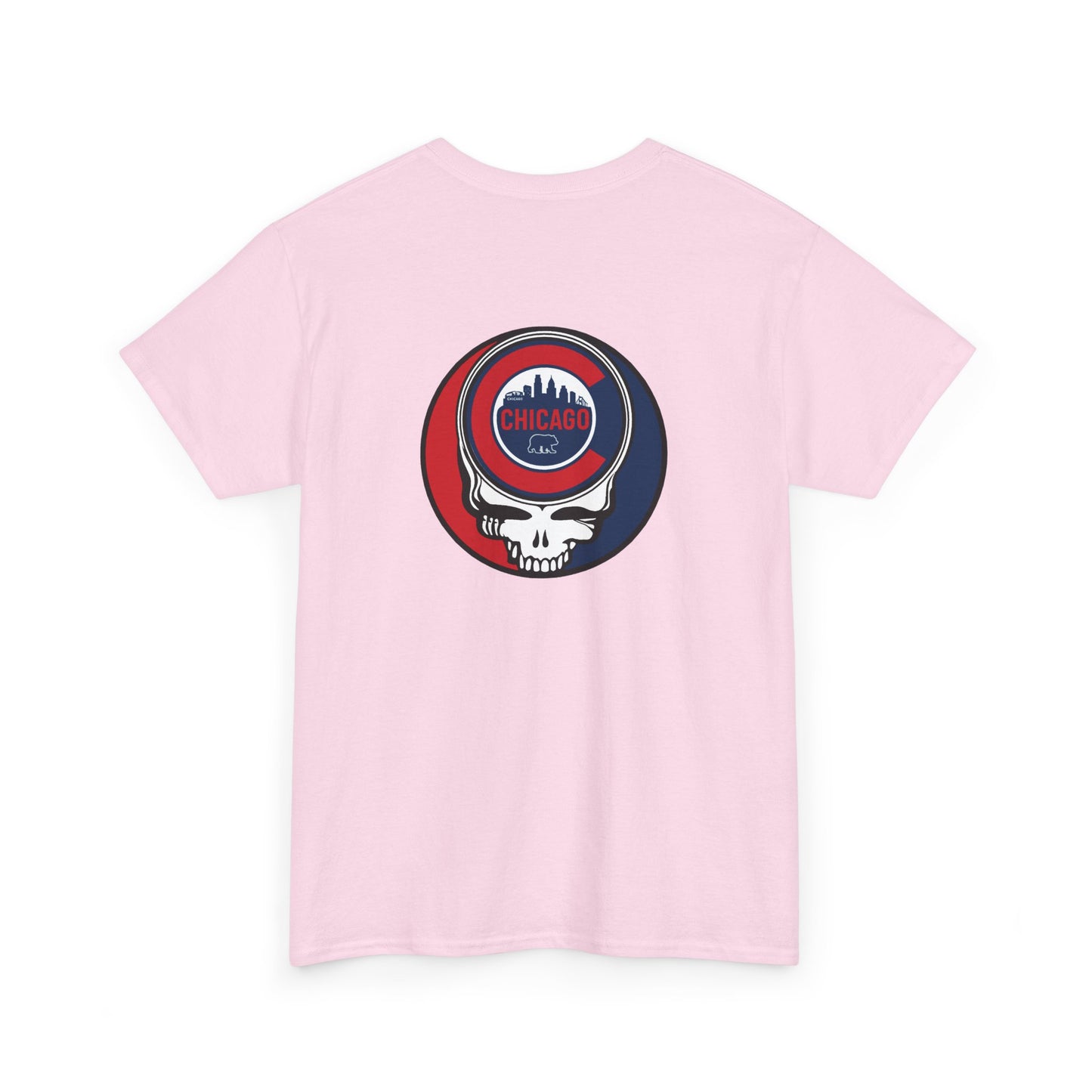 Chicago Cubs Two-Sided Grateful Dead Steal Your Face T-Shirt - MLB