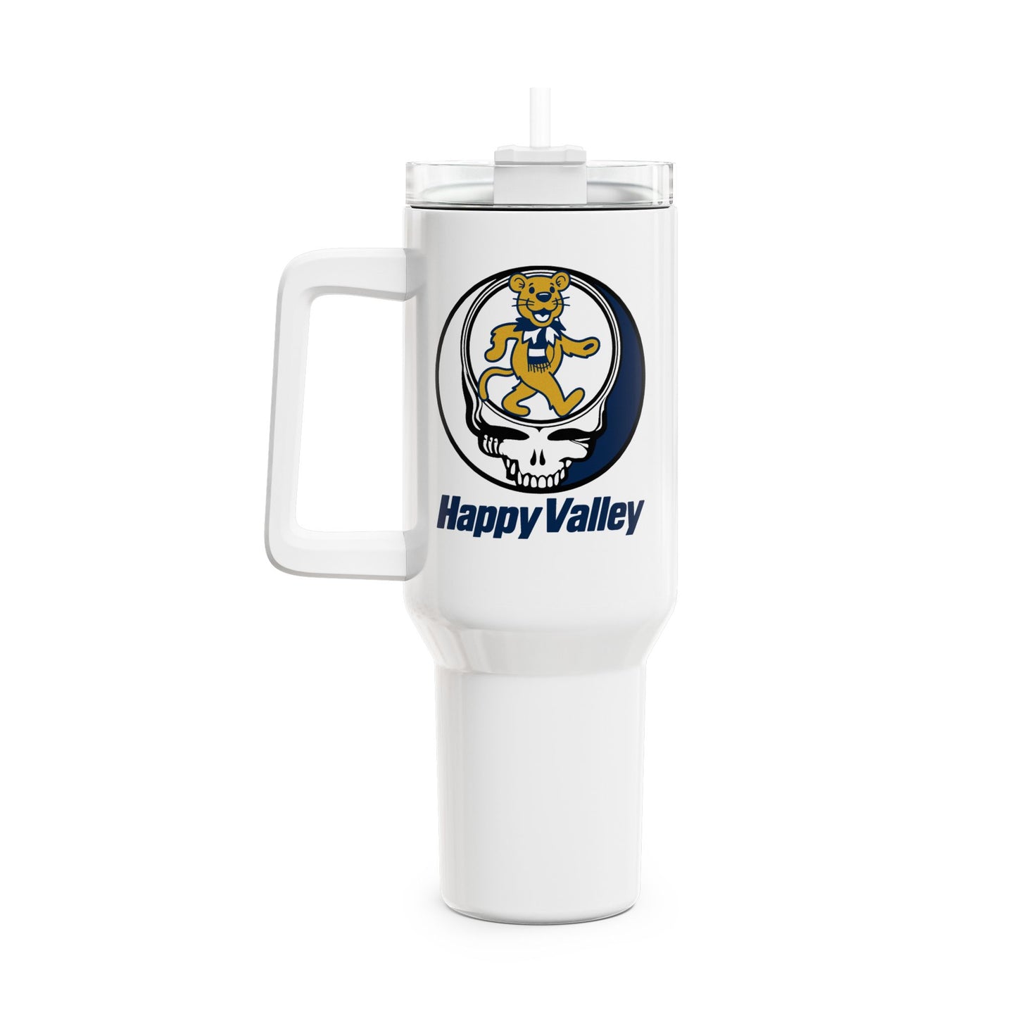 Happy Valley Stealie | University Collection "Fat Man" Tumbler,  Double Insulated 40oz Travel Mug