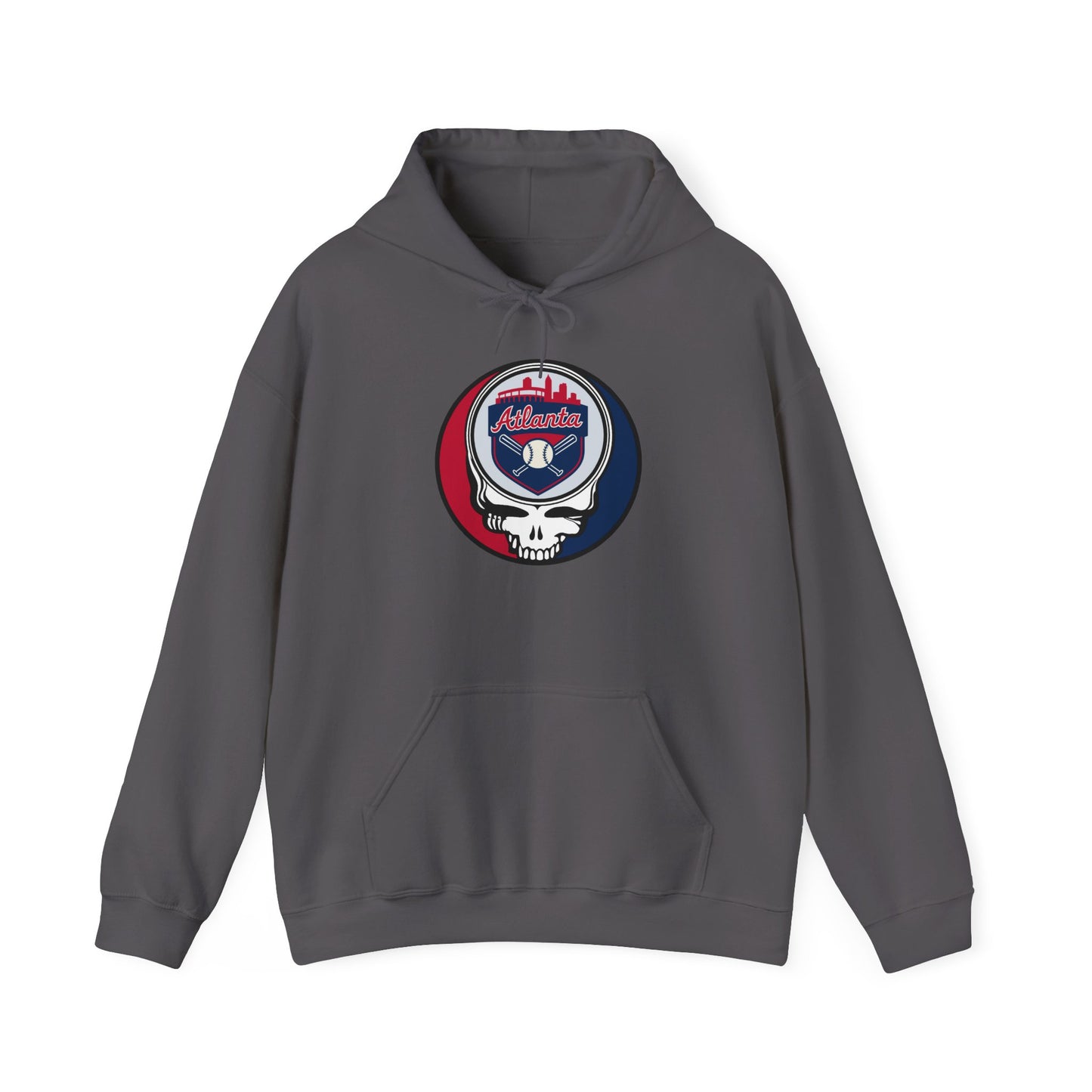 Atlanta Braves Grateful Dead Unisex Heavy Blend Hoodie - Hooded Sweatshirt