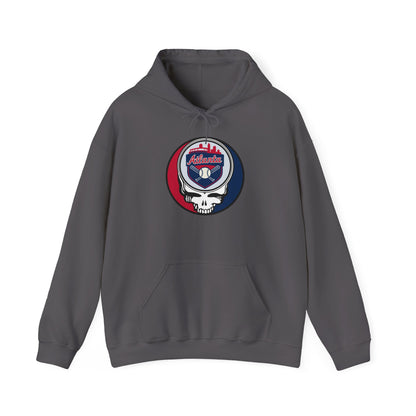 Atlanta Braves Grateful Dead Unisex Heavy Blend Hoodie - Hooded Sweatshirt