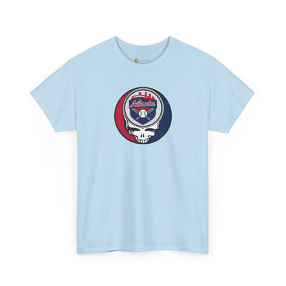 Atlanta Braves Grateful Dead Steal Your Face T-Shirt - MLB