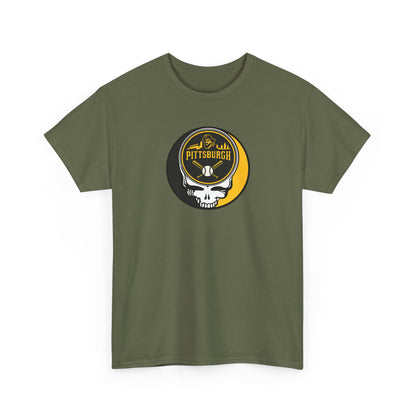 The Ballpark Collection: Pittsburgh Edition Grateful Dead Steal Your Face T-Shirt - MLB