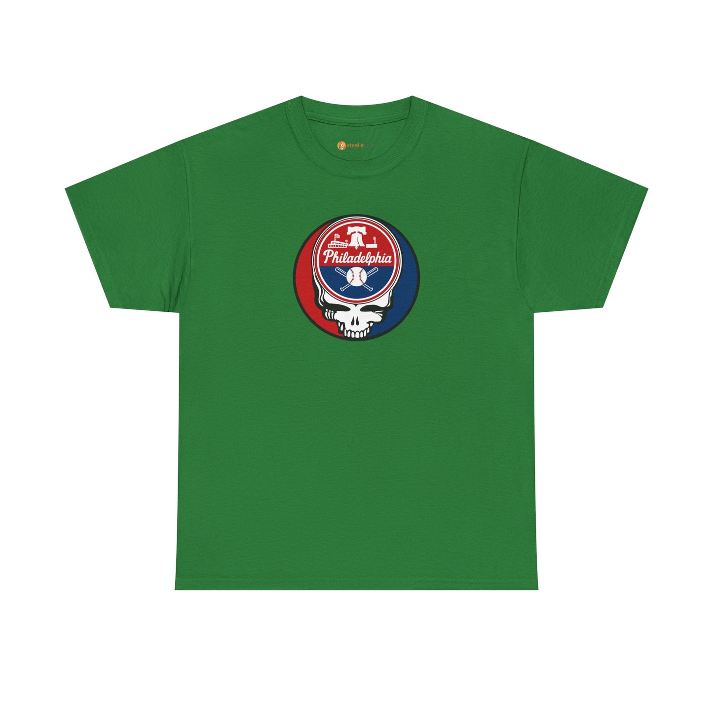 Philadelphia Phillies Grateful Dead Steal Your Face T-Shirt - MLB