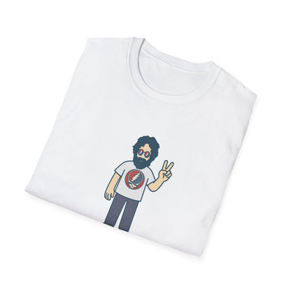 Peace Lovin' Jerry - Life is dead. Grateful Dead TShirt
