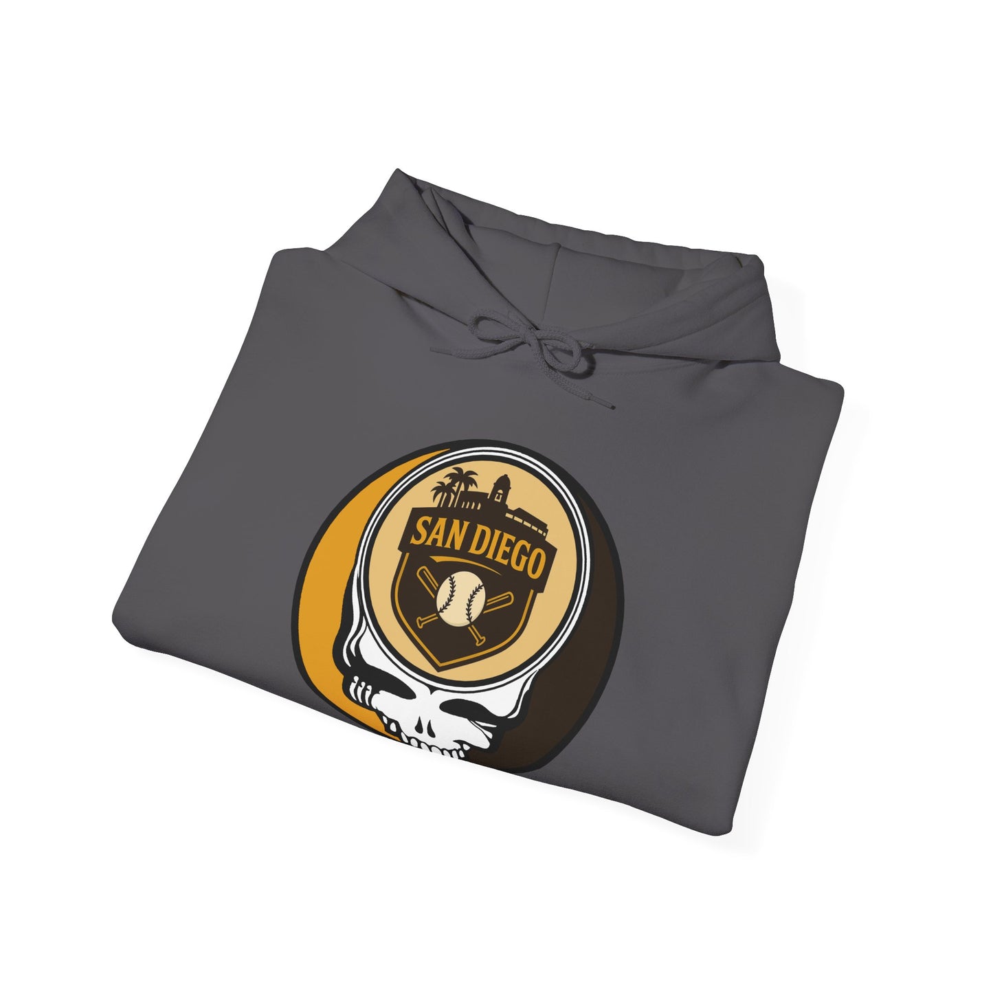 San Diego Padres Stealie Grateful Dead Unisex Heavy Blend Hoodie - MLB