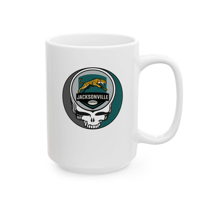 Jacksonville Football Stealie Ceramic Coffee Mug - NFL