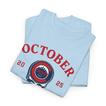 Chicago Cubs Playoffs 2025 Stealie Grateful Dead Tshirt