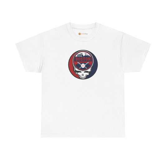 Boston Red Sox Grateful Dead Steal Your Face T-Shirt