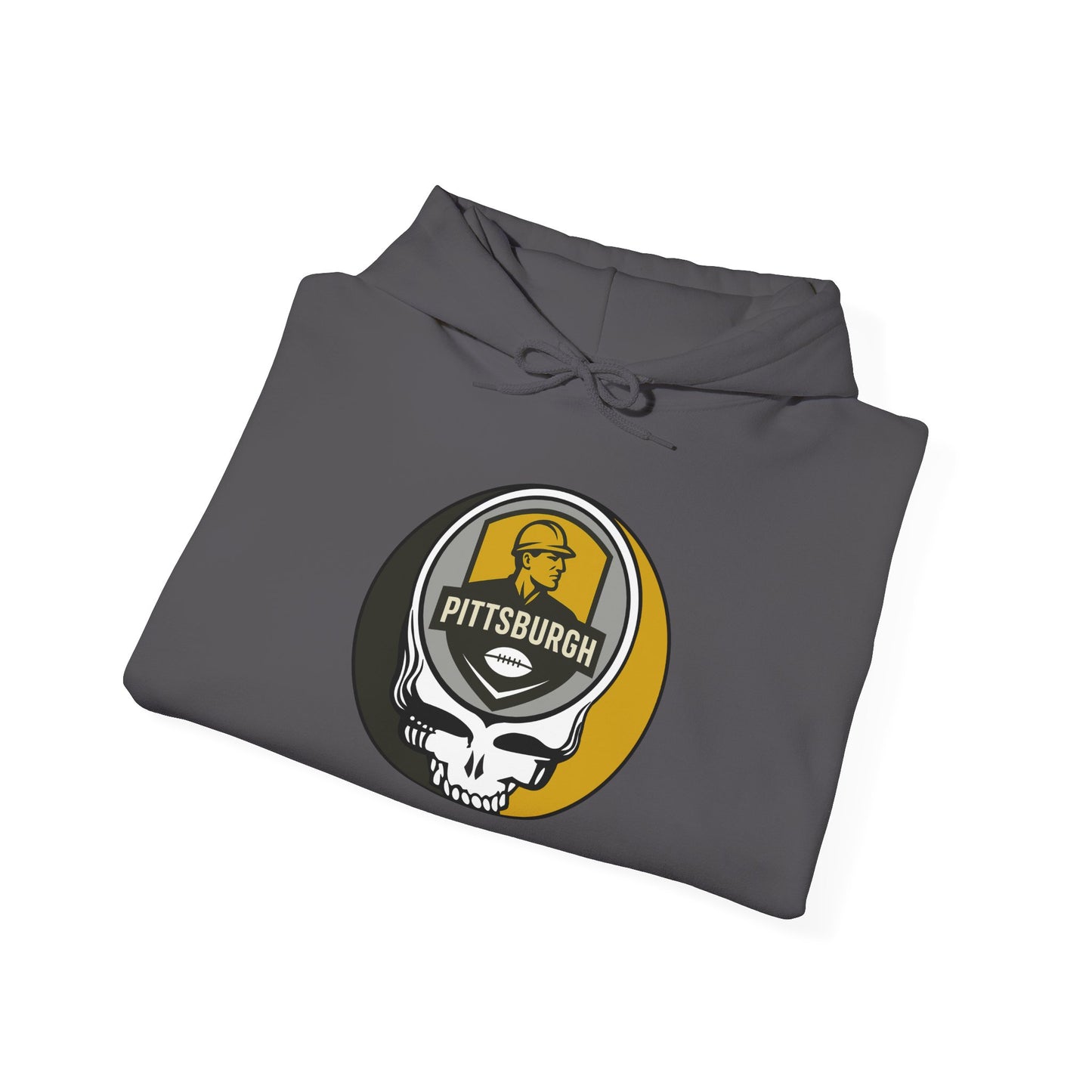 Pittsburgh Football Stealie Grateful Dead Hoodie - NFL