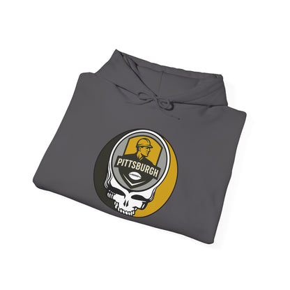 Pittsburgh Football Stealie Grateful Dead Hoodie - NFL