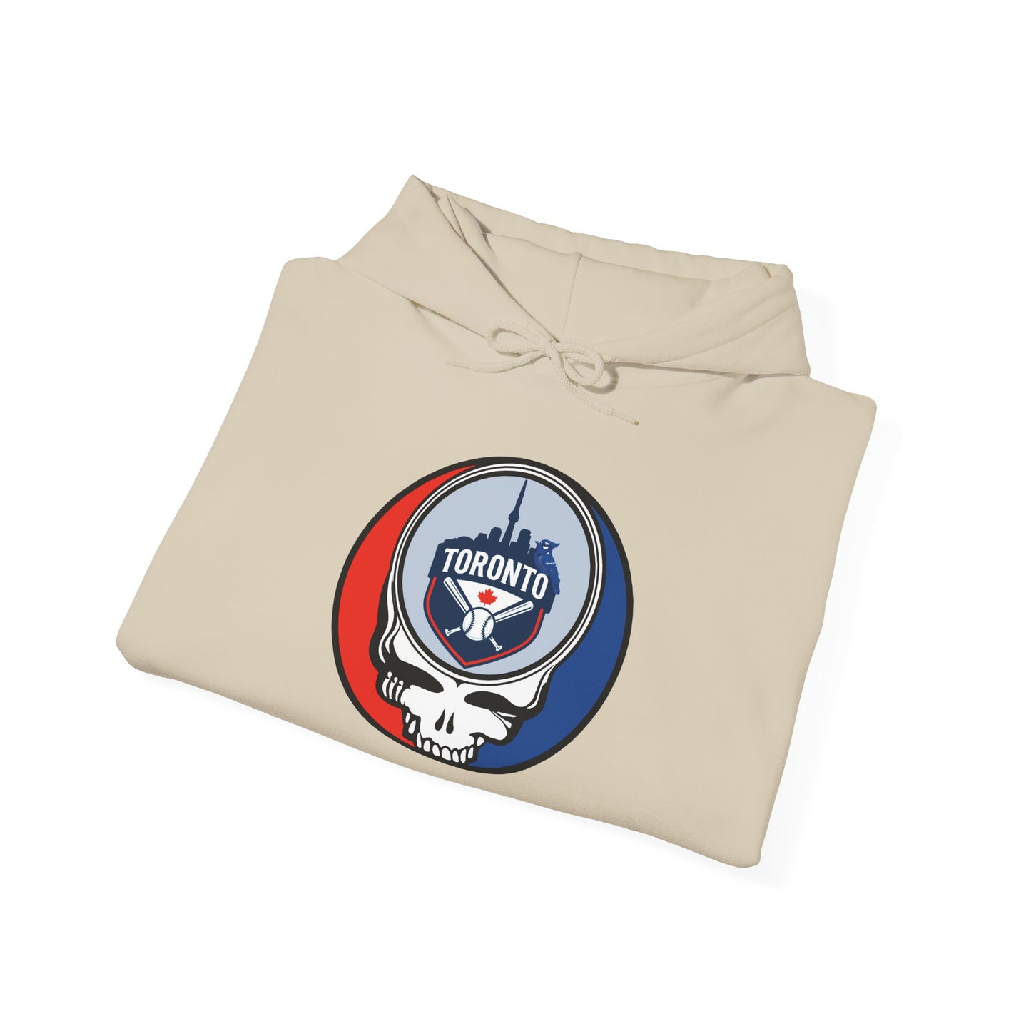 Toronto Blue Jays Grateful Dead Unisex Heavy Blend Hoodie - MLB