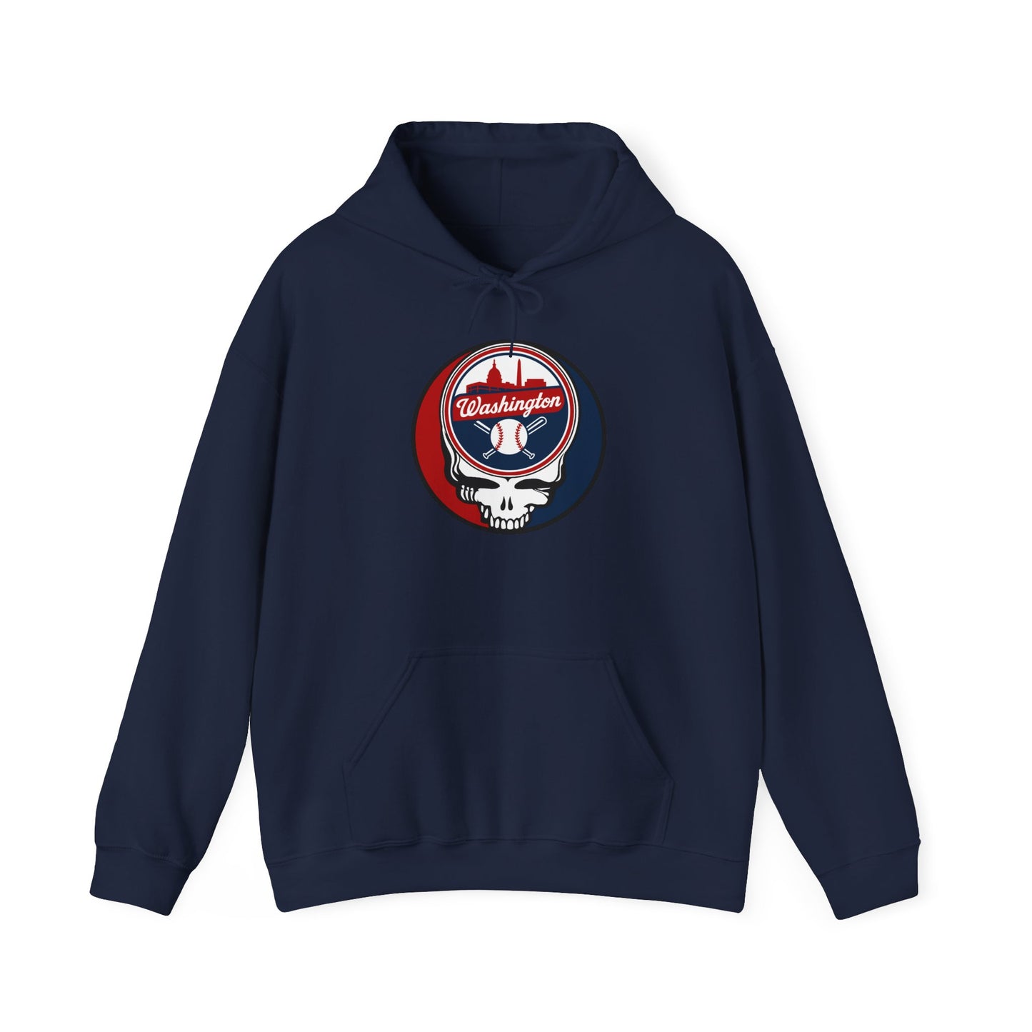Washington Nationals Grateful Dead Unisex Heavy Blend Hoodie - MLB