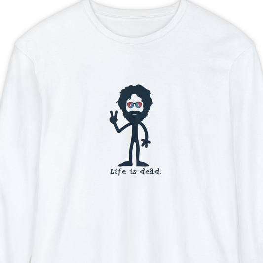 Peace Loving Jerry Vineyard Collection Garment-dyed Long Sleeve T-Shirt