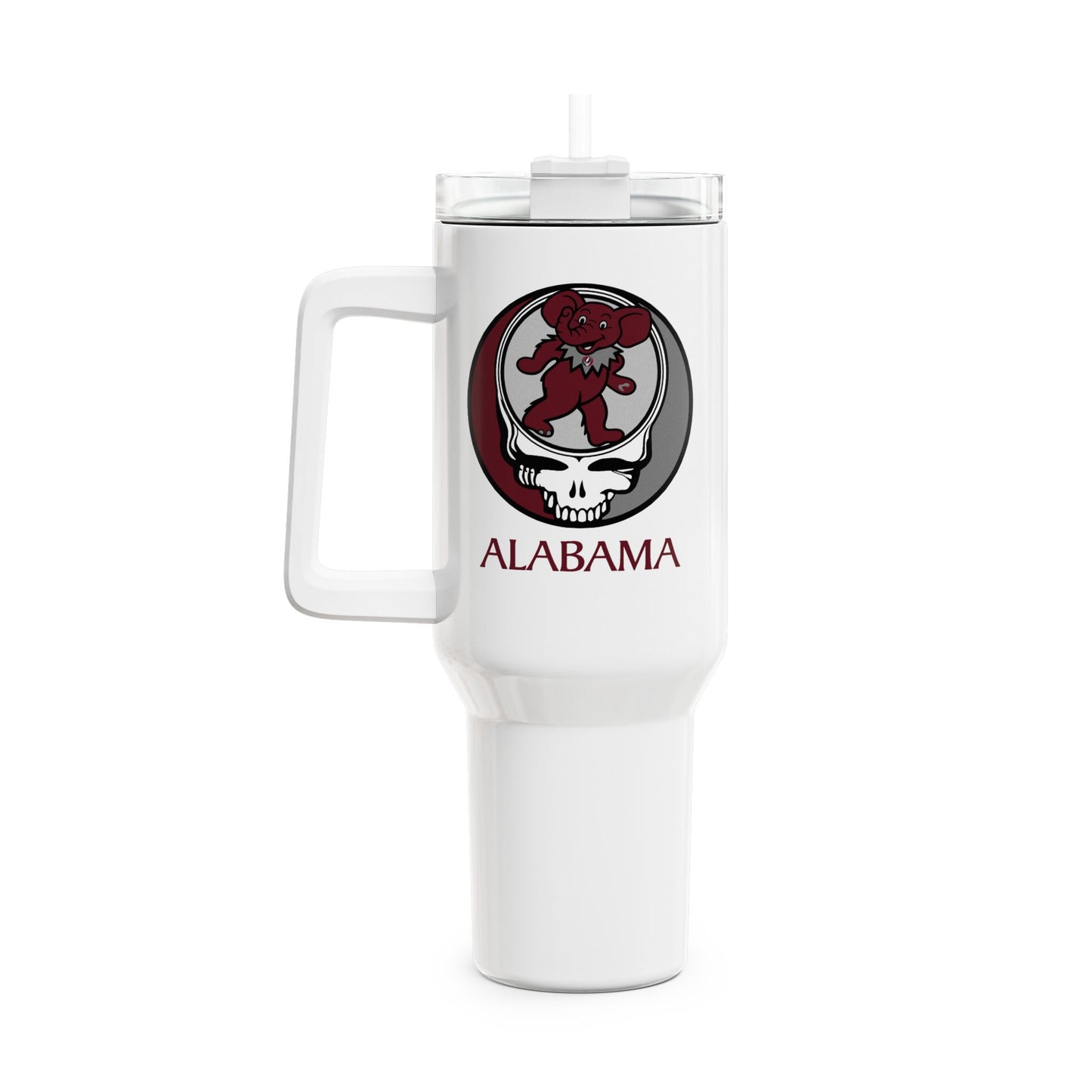 Alabama Stealie | University Collection "Fat Man" Tumbler,  Double Insulated 40oz Travel Mug