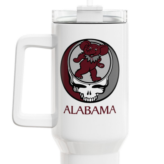 Alabama Stealie | University Collection "Fat Man" Tumbler,  Double Insulated 40oz Travel Mug