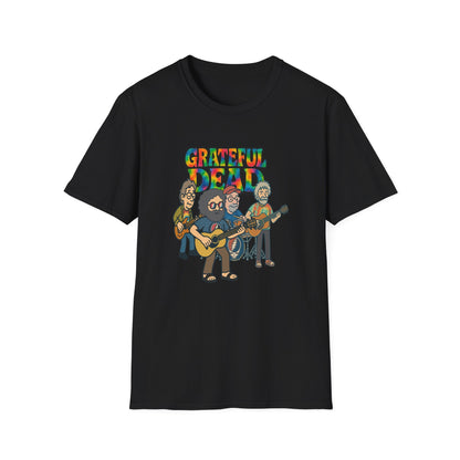 Jerry and The Boys - Life is dead. Grateful Dead TShirt