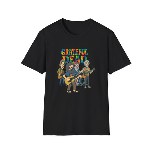Jerry and The Boys - Life is dead. Grateful Dead TShirt