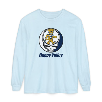 Happy Valley Stealie | University Collection Garment-Dyed Long Sleeve T-Shirt
