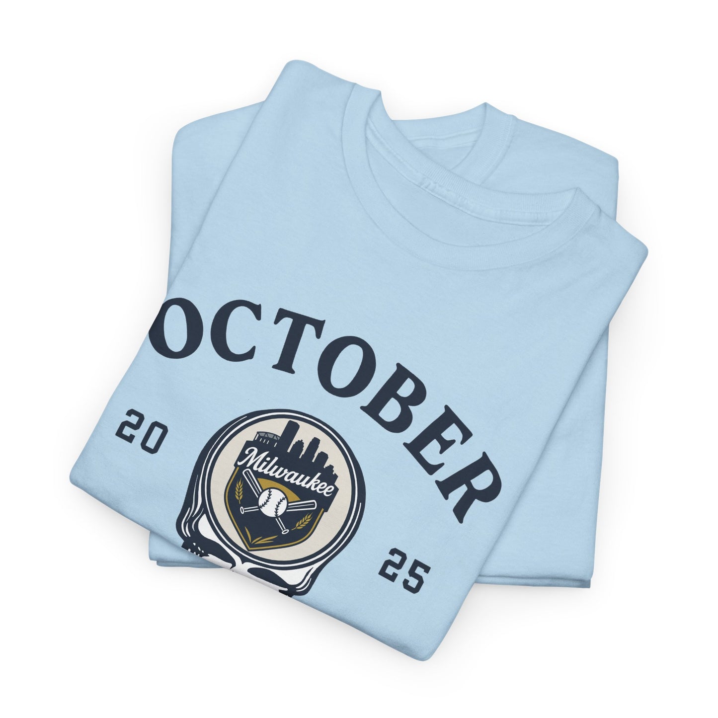 Milwaukee Brewers Playoffs 2025 Stealie Grateful Dead Tshirt