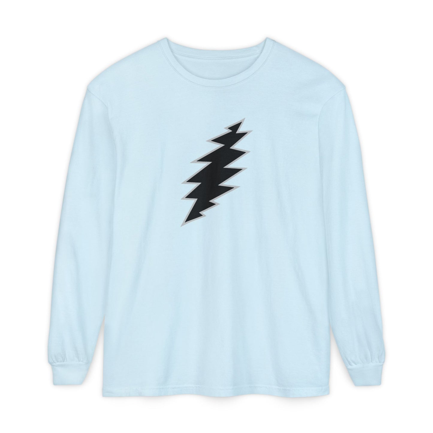 Black Bolt Garment-Dyed Long Sleeve T-Shirt