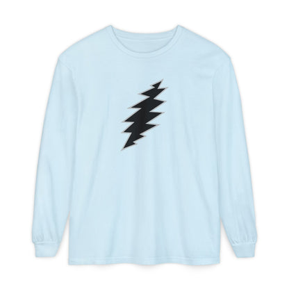 Black Bolt Garment-Dyed Long Sleeve T-Shirt