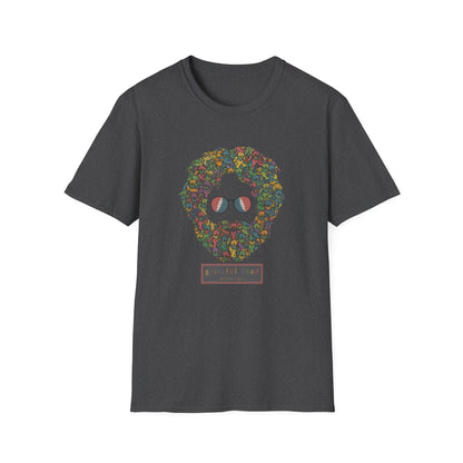 Jerry Garcia Dancing Bears Face - Vineyard Collection Grateful Dead TShirt