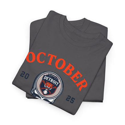 Detroit Tigers Playoffs 2025 Stealie Grateful Dead Tshirt