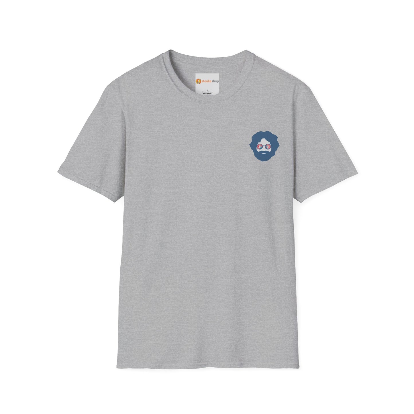 Tie Dye Sunburst and Jerry Life is dead. Grateful Dead T-Shirt