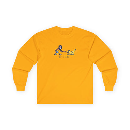 Life is dead. Jerry and His Best Friend - Grateful Dead Long Sleeve Tee
