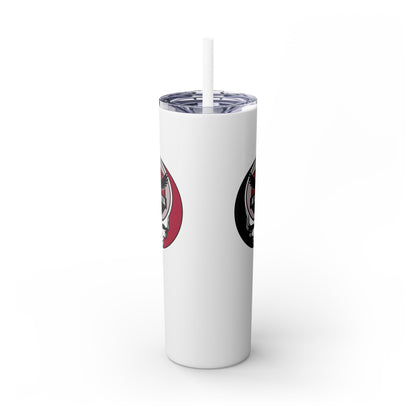 Atlanta Football Stealie Skinny Tumbler with Straw, 20oz - NFL
