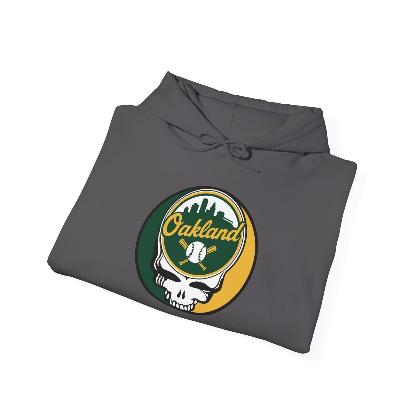 Oakland A's Grateful Dead Unisex Heavy Blend Hoodie - MLB