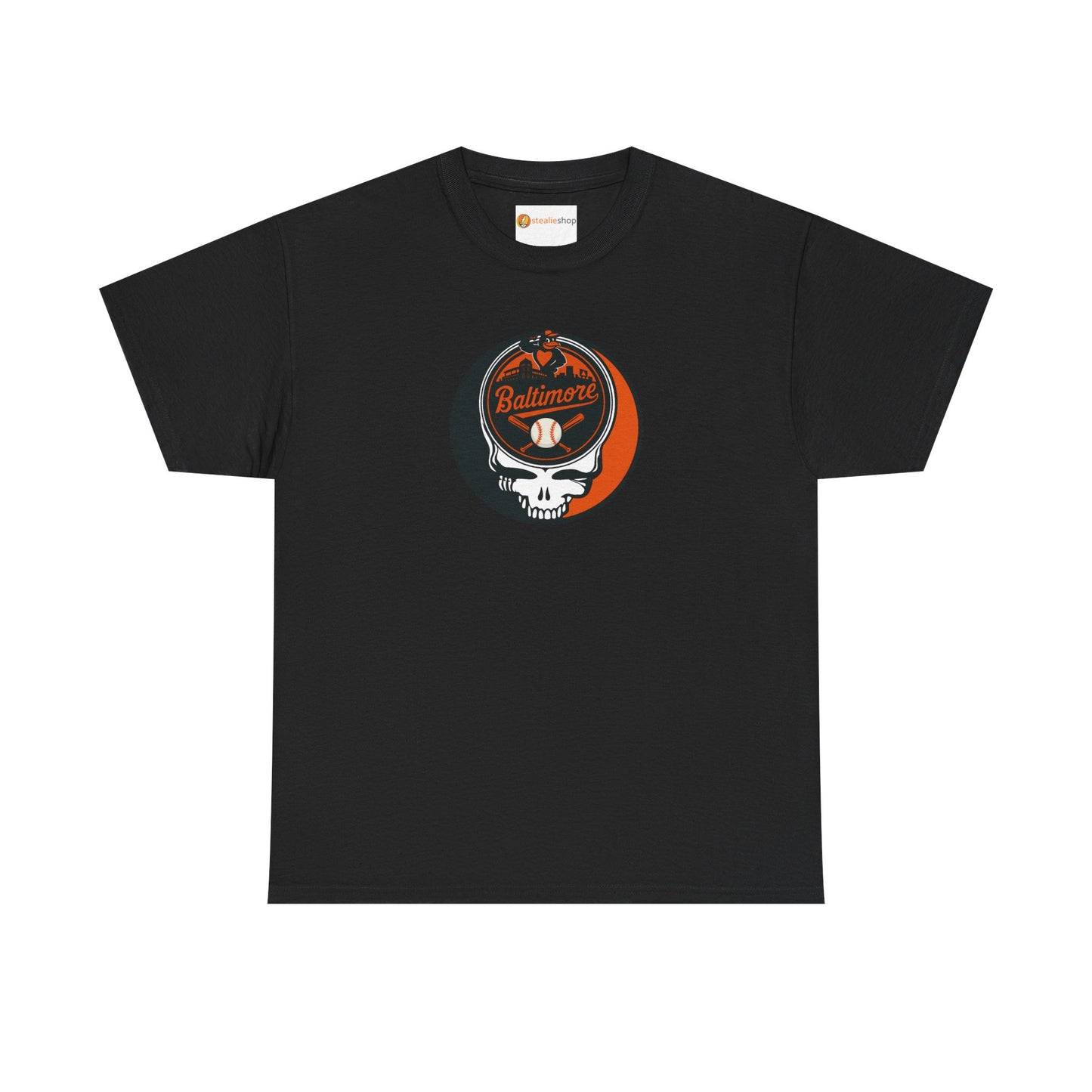 Baltimore Orioles Grateful Dead Steal Your Face T-Shirt - MLB