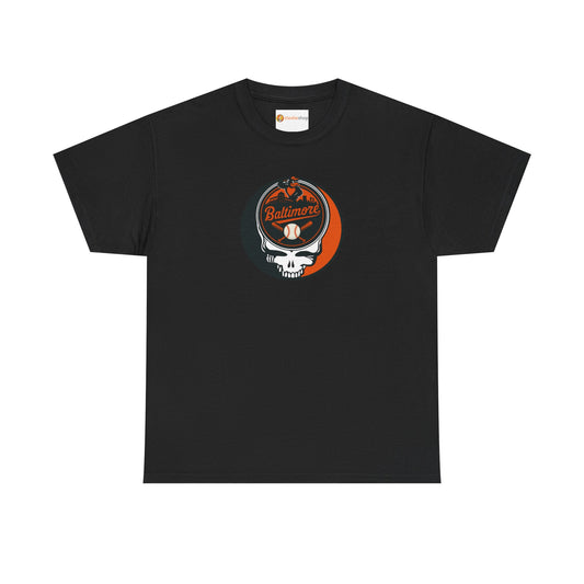 Baltimore Orioles Grateful Dead Steal Your Face T-Shirt - MLB