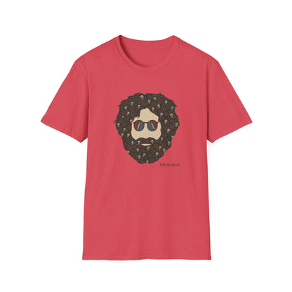 Skull & Roses Jerry Life is dead. T-Shirt