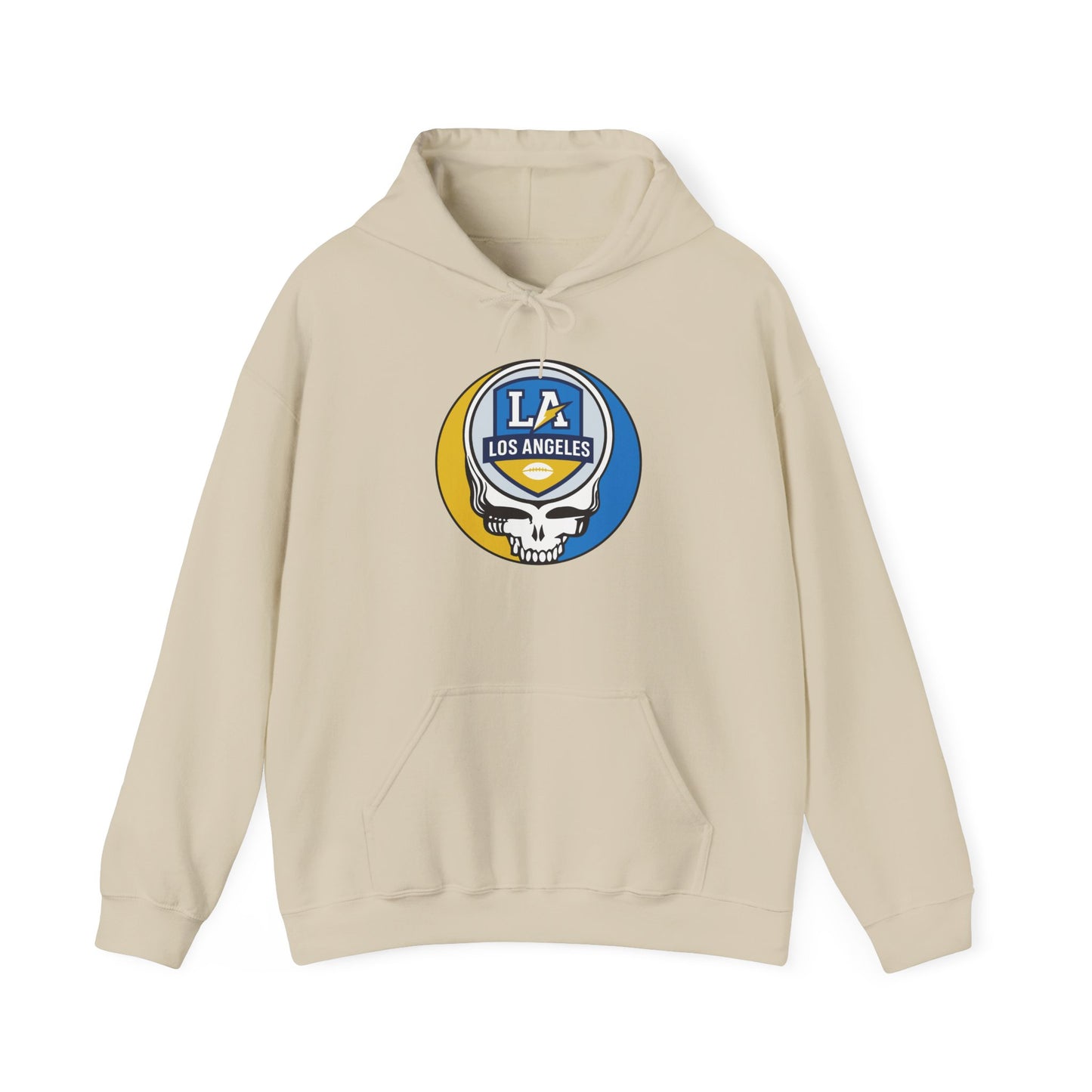 Los Angeles Football Stealie Grateful Dead Hoodie - NFL