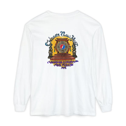 Grateful Dead Chinese New Year Concert Two-Sided Long-Sleeve Tee - Garment-dyed