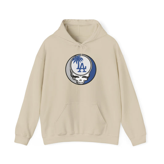 Los Angeles Dodgers Grateful Dead Unisex Heavy Blend Hoodie