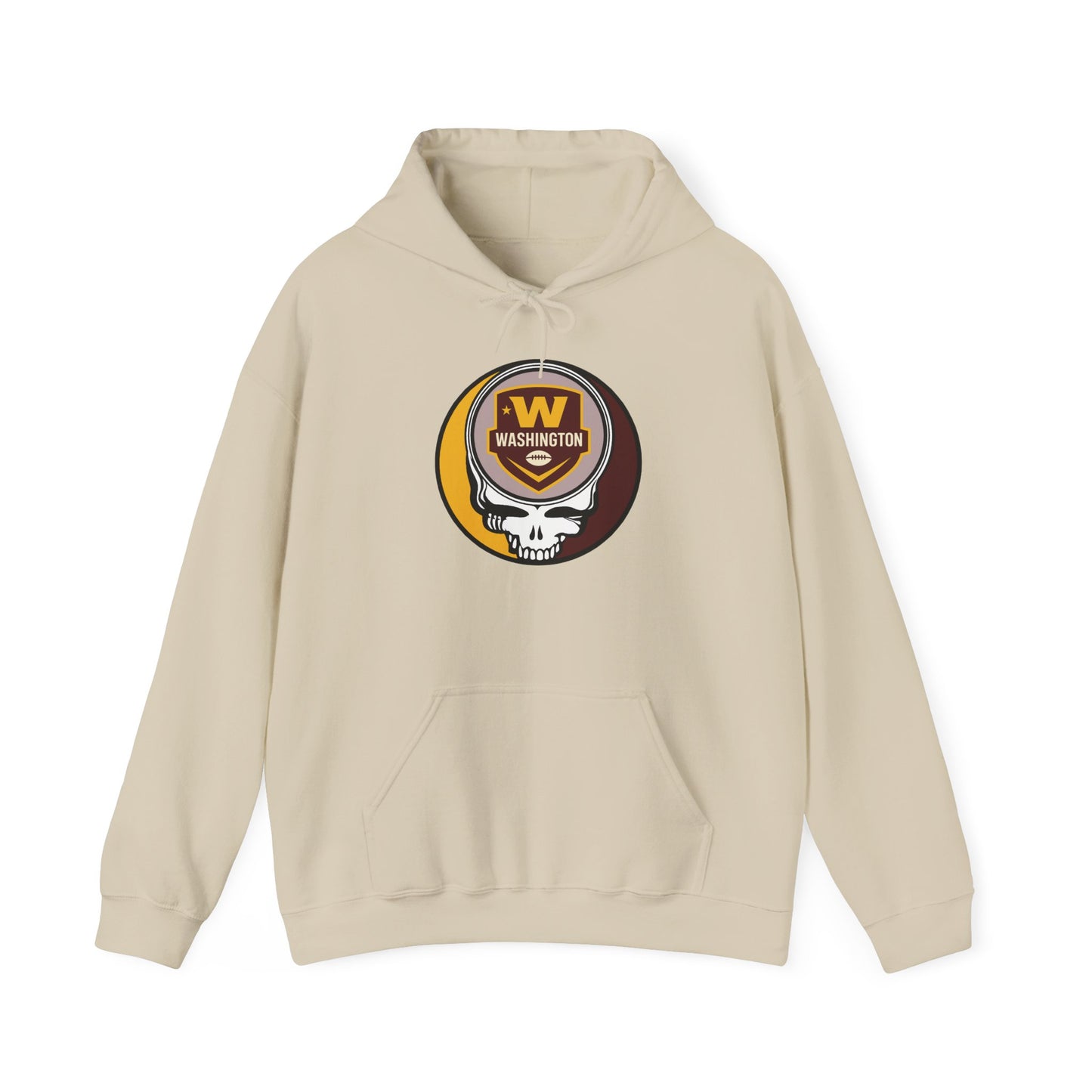 Washington Football Stealie Grateful Dead Hoodie Sweatshirt - NFL