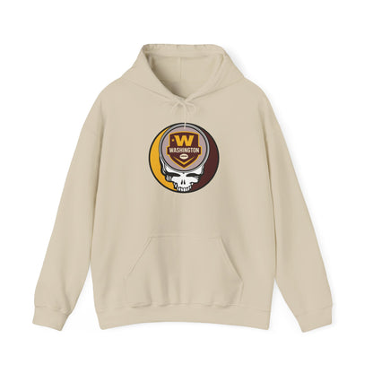 Washington Football Stealie Grateful Dead Hoodie Sweatshirt - NFL