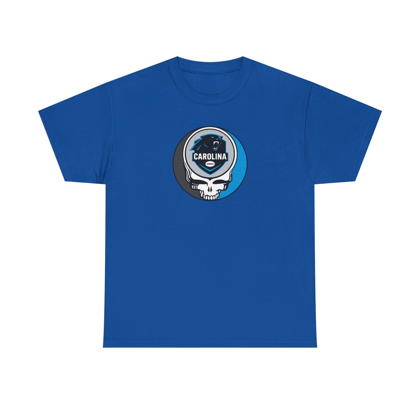 Carolina Panthers Grateful Dead Steal Your Face T-Shirt - NFL