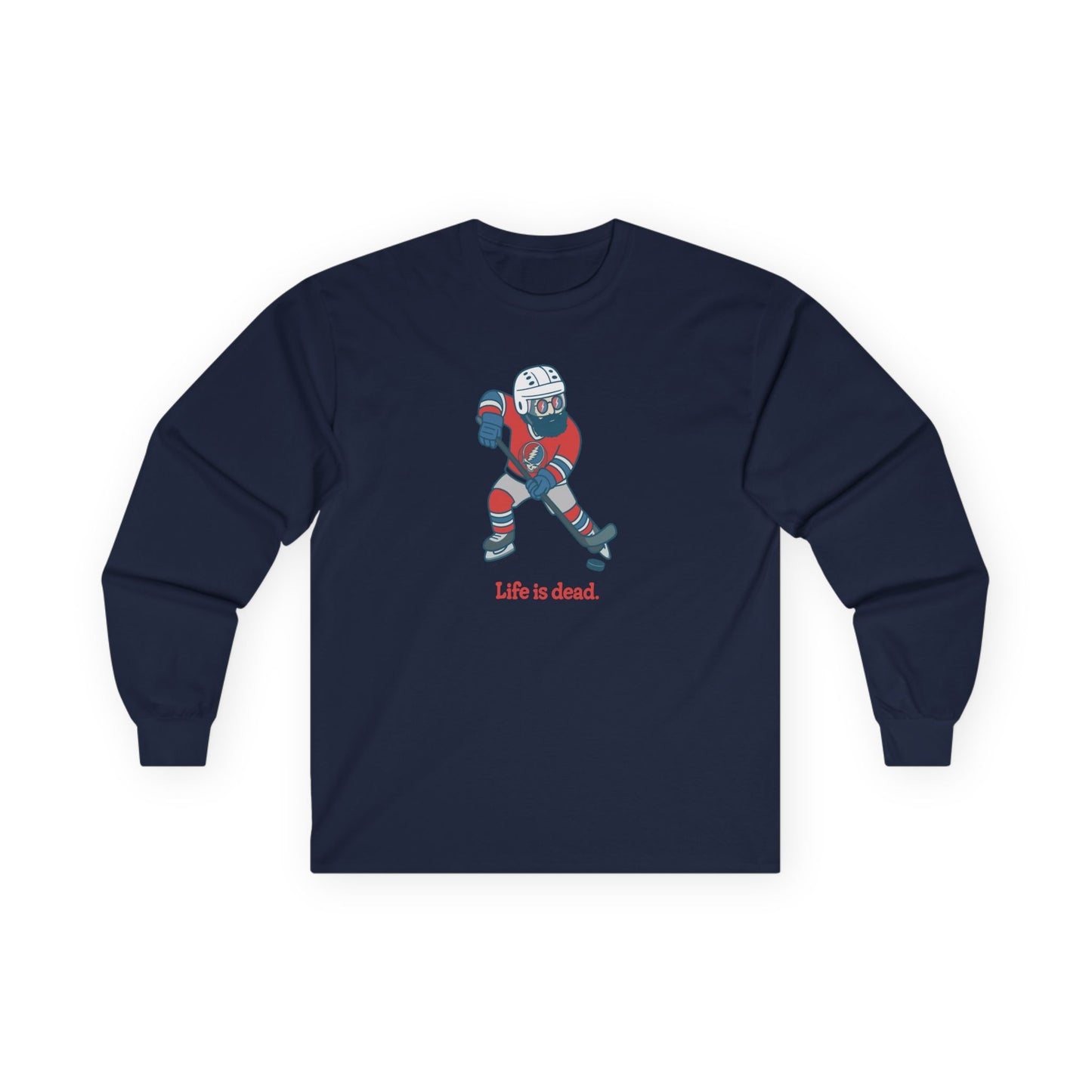 Life is dead. Slapshot Jerry - Grateful Dead Long Sleeve Tee (New Jerry)