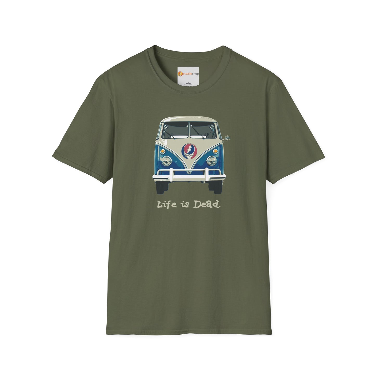 Grateful Dead - Life is dead. The Bus T-Shirt