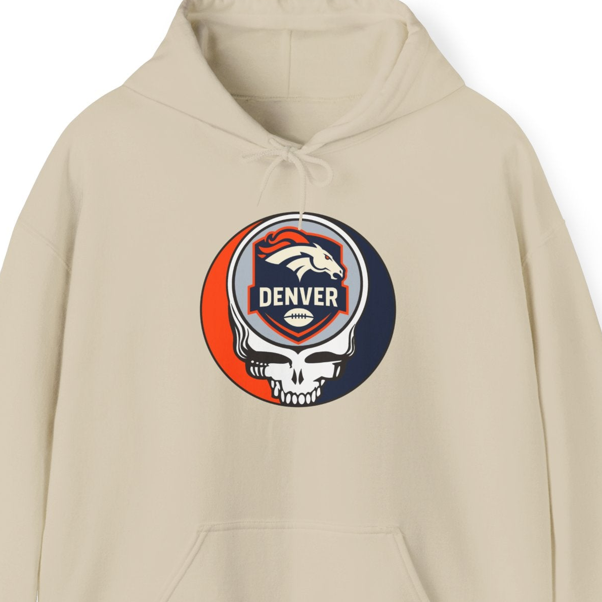 Life is dead. Grateful Grateful Gridiron Collection Denver Football Stealie Hoodie