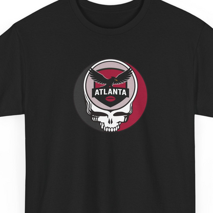 Atlanta Football Stealie Grateful Dead Steal Your Face T-Shirt - NFL