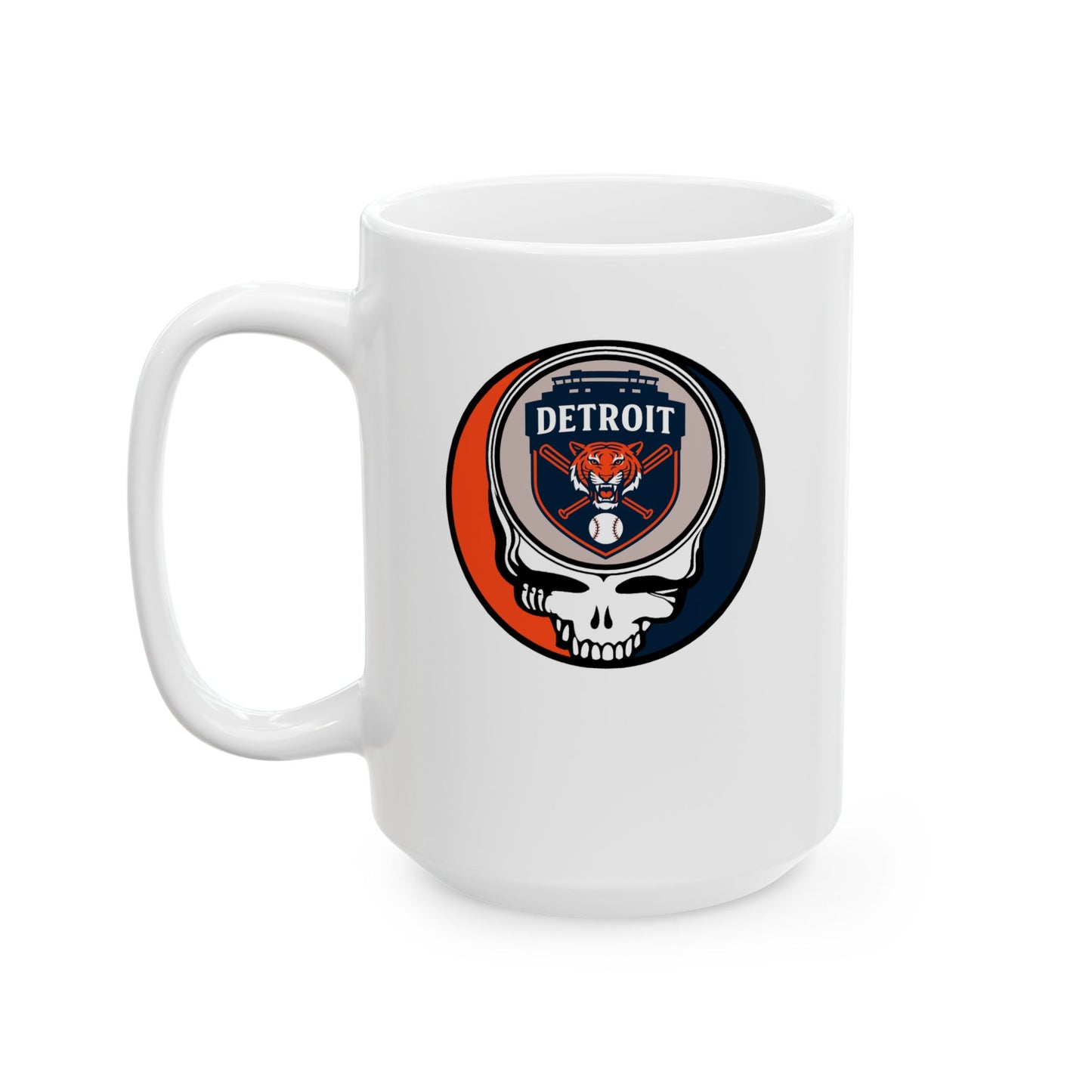 Detroit Tigers Stealie Ceramic Mug - MLB